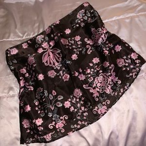 Early 2000s Satin Mini Skirt